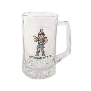  Michigan State Spartans Glass Tankard Sparty: Sports 