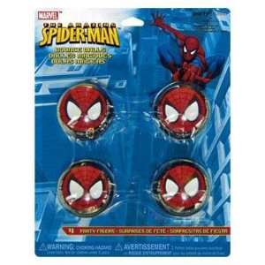  4 SpiderMan Bounce Balls Toys & Games