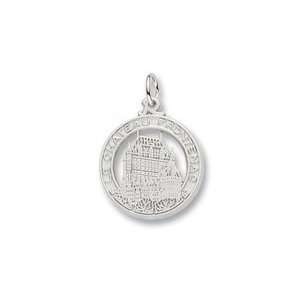 Chateau Frontenac Charm in Sterling Silver