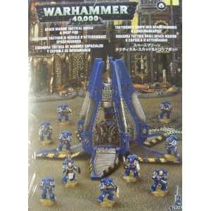  Space Marine Tactical Squad & Drop Pod Toys & Games