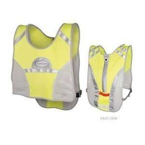 Nathan LED Cyclist Vest Yellow/Gray One Size  Sports 