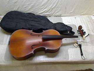 Knilling School Model Cello Outfit, 4/4 Size (Pegs, Padded Cover, Wood 