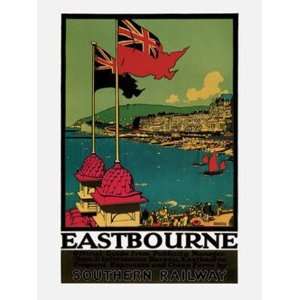 Eastbourne Southern Railway MasterPoster Print by Kenneth Shoesmith 