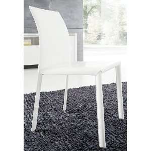  Rossetto USA Slide White Chairs Set of 2