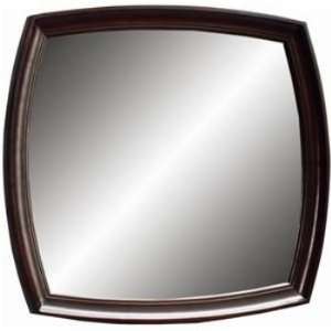  Kensington Chesser Mirror with Rounded Edges: Home 