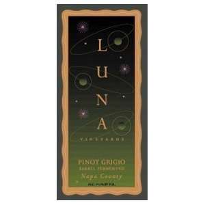  Luna Vineyards Pinot Grigio 2009 750ML Grocery & Gourmet 