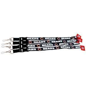 Chicago Bears NFL Team Logo Lanyards (4 Pack) by Pro Specialties Group 