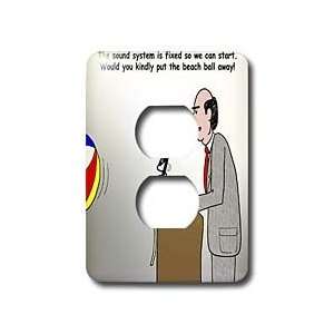   Church Beach Ball   Light Switch Covers   2 plug outlet cover Home