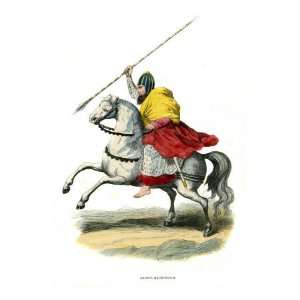 Arthur Macmurrough, King of Leinster Irish Chieftain riding high on 
