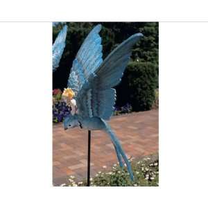  44 Childhood Memories Fairy Bluebird Home Garden Statue 