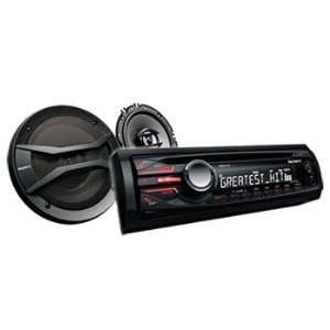  Sony CD/MP3/USB Car Stereo with 6.5 Speakers: Electronics