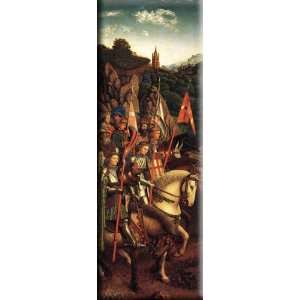  The Ghent Altarpiece The Soldiers of Christ 6x16 Streched 