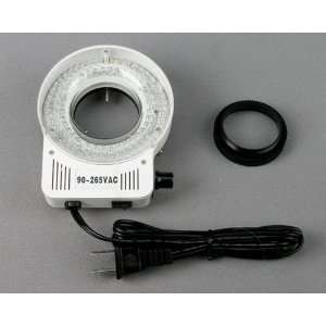 80 LED Microscope Compact Ring Light with Built in Dimmer  
