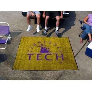   Tech Golden Eagles 5X8ft In/OUT Door Ulti Mat Tailgate Area Rug/Carpet