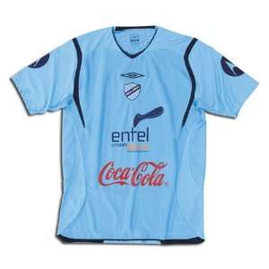 Umbro Soccer Jersey: Bolivar Home Replica Soccer Jersey 10/11:  