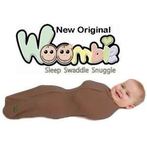  The Original Woombie Baby Swaddle Cocoa Puff Baby