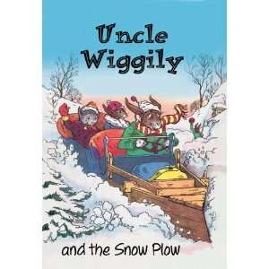  Uncle Wiggily and the Snow Plow 20X30 Paper with Black 