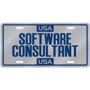 New  Usa Software Consultant  License Plate Occupations 