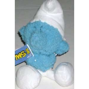  The Smurfs Mini Grouchy Smurf Grumpy Blue Plush Pal: Toys 