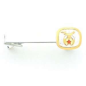  Shriners Tie Bar   Sterling Silver Jewelry