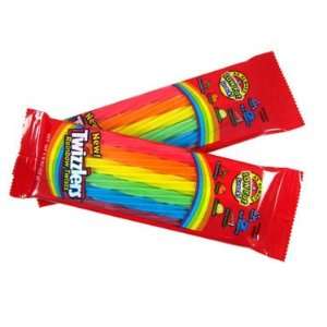 Twizzlers Twist   Rainbow, 1.9 oz pack, 18 count  Grocery 