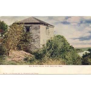   Postcard Old Block House Fort Snelling Minnesota 