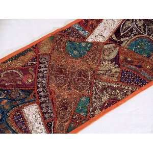   Ethnic Handmade Indian Tapestry Wall Hanging Art: Home & Kitchen