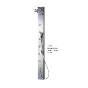   Panel Tower System Flower Rain Shower & 6 Massage Jets (Model BAS028