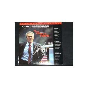   The Line of Fire (Clint Eastwood) Laser Disc Cover By Clint Eastwood