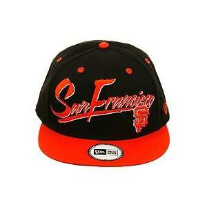  : San Francisco Giants Black Scripted Replica Cap: Everything Else