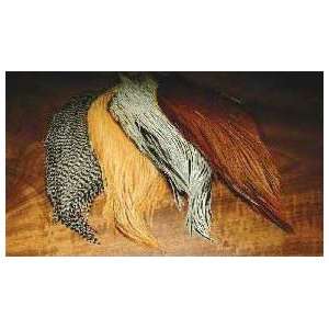  Fly Tying Material   1/2 Rooster Neck, Grade #2   brown 