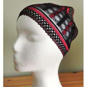   Red Details Under Scarf Headband (Hijab Accessory) 