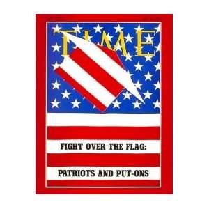     Fight over the Flag   Artist: TIME Magazine  Poster Size: 14 X 11