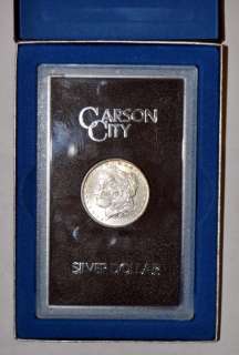   Carson City Morgan Silver Dollar Sealed and Boxed Mint State!!  