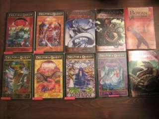 17 Deltora Quest Book Lot Emily Rodda Dragons Rowan Book of Monsters 