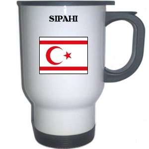 Northern Cyprus   SIPAHI White Stainless Steel Mug 