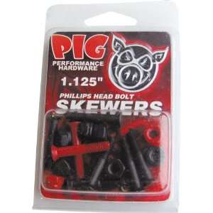 Pig Skewers 7 8 Ph Hardware Single Set Skateboarding Hardware:  