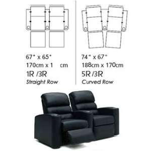  Rewind Row of Two Home Theater Seats: Electronics