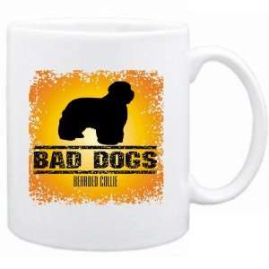  New  Bad Dogs Bearded Collie  Mug Dog: Home & Kitchen