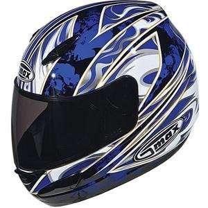  GMax GM48 Santana Helmet   X Small/Blue/White Automotive