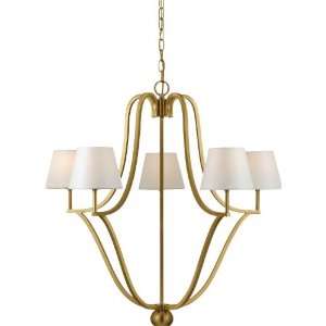   Five Light Up Lighting Chandelier from the Era Colle
