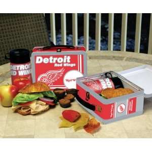 Detroit Red Wings Memory Company Team Lunch Box NHL Hockey Fan Shop 