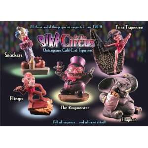  Sikk at the Circus FULL SET OF ALL 5 FIGURES Toys & Games