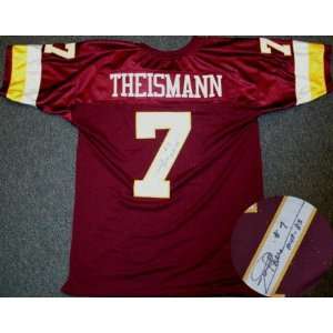  Joe Theismann Signed Redskins Jersey w/MVP   83 