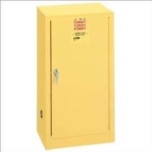 Flammable Liquid Compact Safety Storage Cabinet with One Shelf, 18D x 