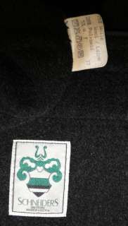 SCHNEIDERS Women BLACK WOOL Austria SWEATER Jacket 16 L  