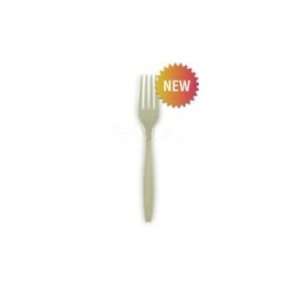 Compostable Fork, Heavy Weight (10*100/ctn), Natural  