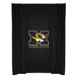   Missouri Tigers Locker Room Shower Curtain: Sports & Outdoors