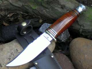 SHEFFIELD CARBON STEEL FATBOY BROAD BUSHCRAFT KNIFE  