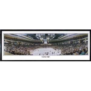 Boston Bruins Hockey Team Opening Night Panoramic NHL Arena Poster 